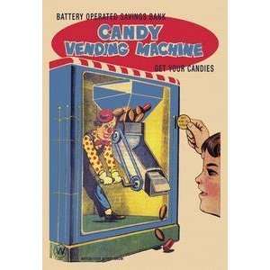  Vintage Art Candy Vending Machine   21657 3