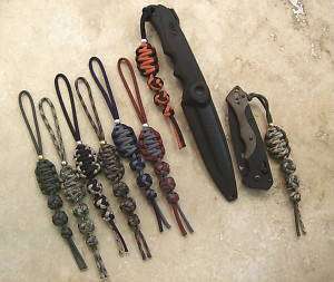 Paracord lanyard custom made for Busse knife C1  