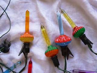 VINTAGE NOMA BUBBLE LIGHTS W/ ALLIGATOR CLIPS  