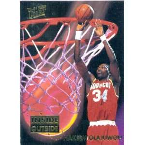 1993 94 Ultra Inside Outside #6 Hakeem Olajuwon   Houston Rockets 