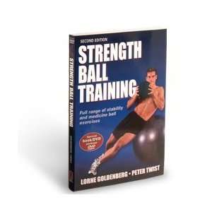 STRENGTH BALL TRAINING BOOK/DVD Second Edition Paperback for Exercise 