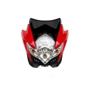 Streetfighter Street Fighter Motorcycle Headlight Red Clour Spyder 