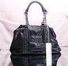 Byblos Blu 605232 Black Faux Leather Handbag Purse