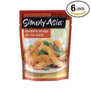 Simply Asia Sauce Packet, Stir Fry, Mandarin Orange, 3.9800 ounces 