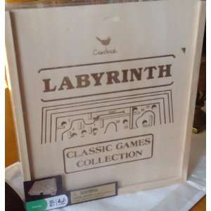   Collection   Labyrinth Maze Board Game w/ Metal Ball: Toys & Games