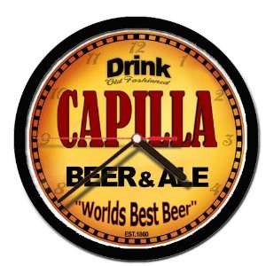  CAPILLA beer and ale cerveza wall clock: Everything Else