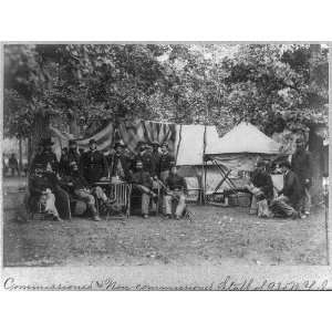    com. staff of 93rd N.Y. Infy. Bealton,Va.,Aug. 1863: Home & Kitchen