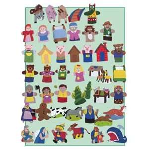  Set of 7 Storytelling Puppets Toys & Games