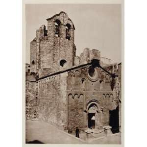 1928 Church Belfry Entrance San Pablo Barcelona Spain   Original 