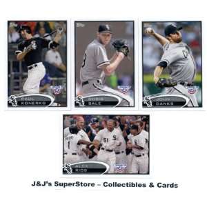  Topps Opening Day Chicago White Sox Team Set In Protective Storage 