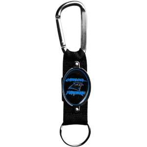   : Carolina Panthers Black Carabiner Clip Keychain: Sports & Outdoors