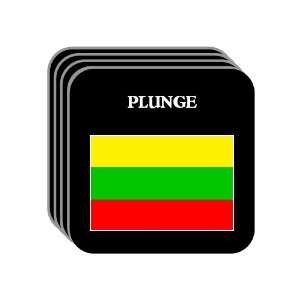  Lithuania   PLUNGE Set of 4 Mini Mousepad Coasters 