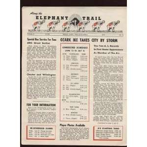  1951 Philadelphia As Newsletter 2 Different   Sports 