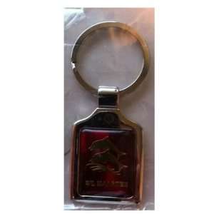  St. Maarten Red Dolphin Metal Key Chain: Everything Else