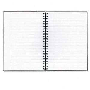   Notebook,20lb.,Rld,96 Sheets,11 3/4x8 1/4,BK Cvr: Office Products