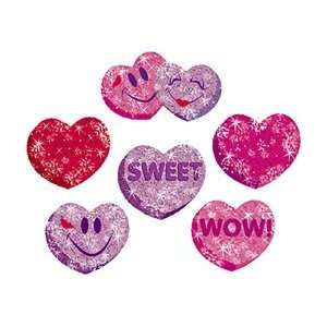  Trend HEART HOORAYS SPARKLE STICKERS   72 stickers: Arts 