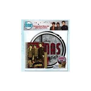  Jonas Brothers Personalized Diary with Drum Pillow: Toys 
