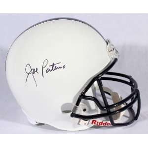 Joe Paterno Signed Helmet   Replica   GAI   Autographed College 