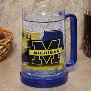 NCAA Michigan Wolverines 16oz. Hi Def Freezer Mug  Sports 