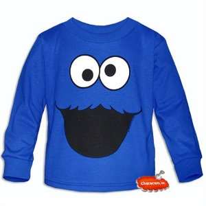  Sesame Street Clothing Cookie Monster Long Sleeve Cotton 