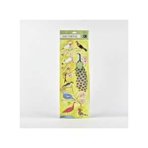  Embossed Stickers, Exotic Birds Arts, Crafts & Sewing