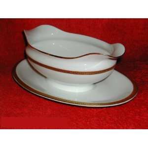 Noritake The Crete #N/A Gravy Boat With Stand   1 Pc 