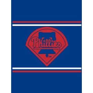   Phillies Classic Design Afghan / Blanket: Sports & Outdoors