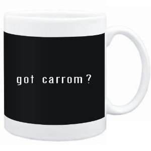  Mug Black  Got Carrom?  Sports