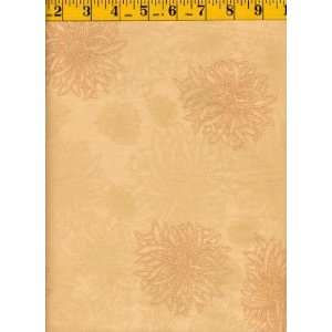  Quilting Fabric Floral Elements, Dusty peach Arts, Crafts 