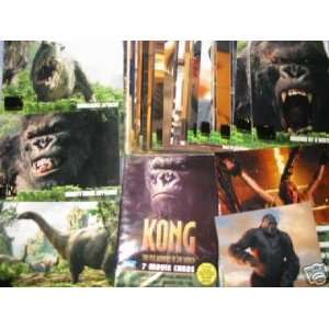 King Kong 8th Wonder of the World Movie Trading Cards Embossed Tin Box 