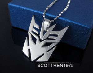Stainless Steel Transformers Pendant w/chain  