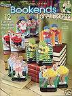 Plastic Canvas Bookends Golf Bowling Football Basketbal items in The 
