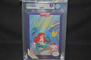 Little Mermaid by Capcom Nintendo NES Sealed NEW VGA 85 Silver 