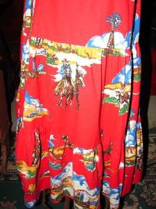 Vintage Nice Western Square Dance Outfit Skirt/Blouse  