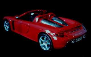 Porsche Carrera GT   MAISTO Diecast 1:18 Scale   Red  