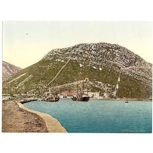 Photochrom Reprint of Stagno, general view, Dalmatia, Austro Hungary