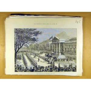   1890 Prorogation Parliament Cape Town Africa Print