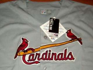St Louis Cardinals Jersey 4XL Home Majestic MLB  