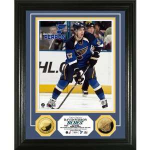  St. Louis Blues David Perron 24KT Gold Coin Photomint 