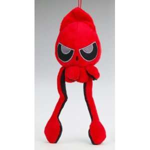  Grumpy Red Mini Squib Plush Toys & Games