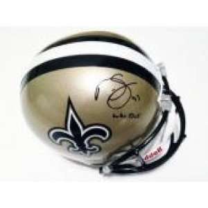  Signed Darren Sproles Helmet   Saints   Autographed NFL 