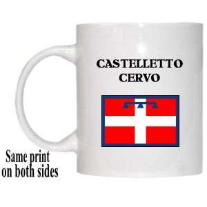 Italy Region, Piedmont   CASTELLETTO CERVO Mug 