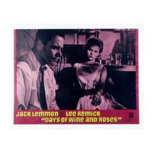 Days of Wine and Roses, Jack Lemmon, Lee Remick, 1962 Photographic 
