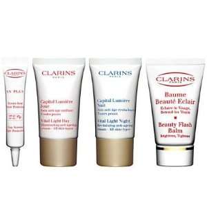  Clarins Skin Illuminators Travel Set Beauty