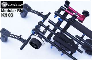 CatClaw   Kit 03   HDSLR DSLR Rig handgrip Follow Focus shoulder pad 