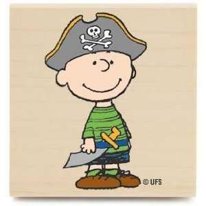   Pirate Charlie Brown (Peanuts)   Rubber Stamps: Arts, Crafts & Sewing