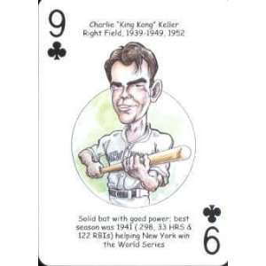  Charlie Keller   Oddball NEW York Yankees Playing Card 