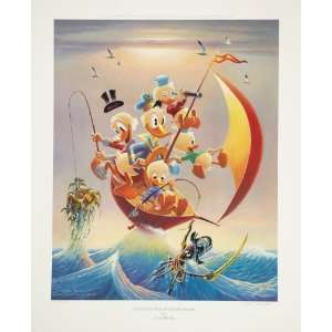   SPANISH MAIN Lithograph by CARL BARKS. Number 5/245 