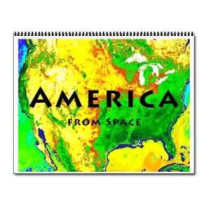  America from Space Calendar Art Wall Calendar by  