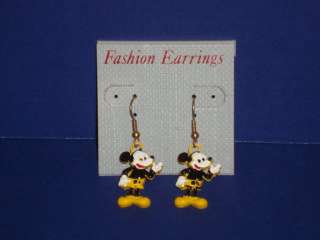 Disney Mickey Earrings Ralph Kent Estate Jewelry #12  